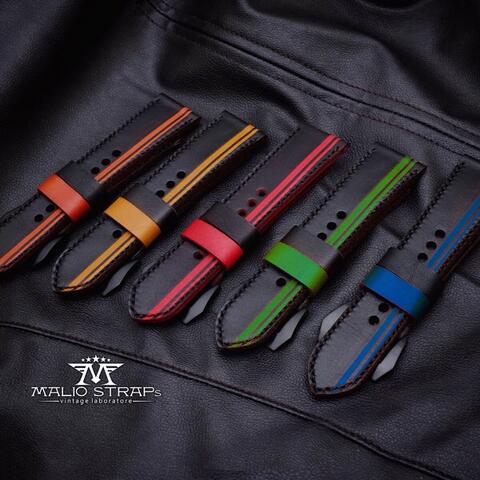 MALIO straps CORSA SERIES for SEVENFRIDAY seven friday