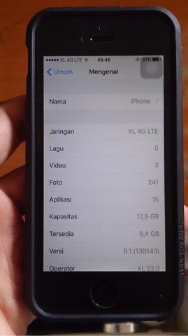 iPhone 5 grey 16gb FU