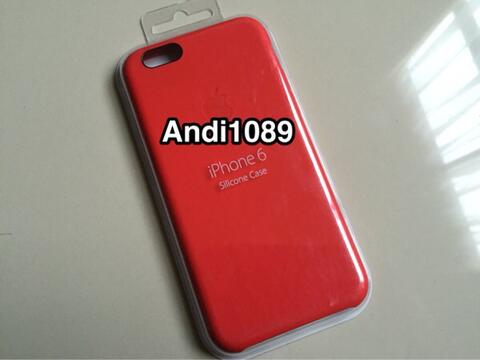 iPhone 6 Original Silicone Case RED Product