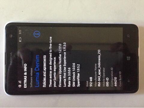 Nokia Lumia 625 white