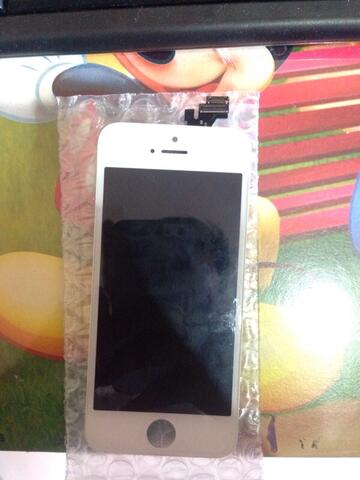 JUAL LCD IPHONE 5 WHITE SECOND SEMARANG