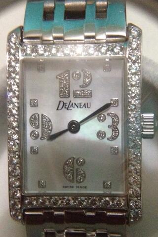 diamond watch white gold