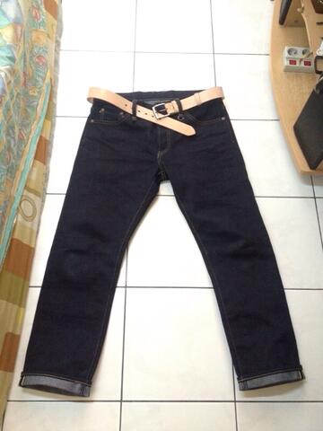 Terjual Sage jeans 25oz selvedge denim 