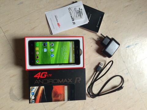SMARTFREN ANDROMAX R 4GLTE BLACK-GOLD GARANSI PANJANG MULUS