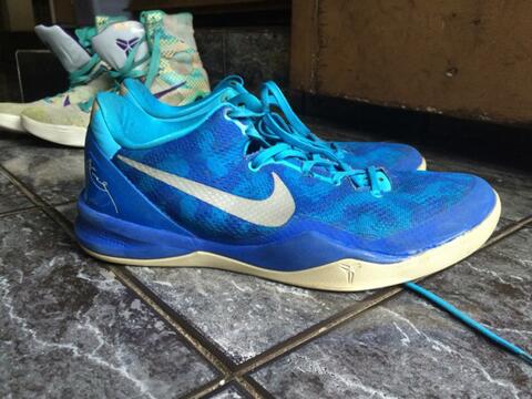 kobe 8 coral blue