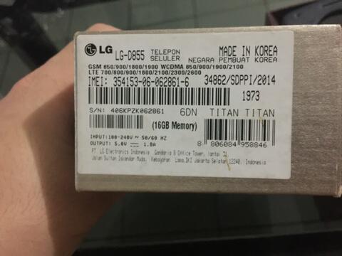 LG G3 D855