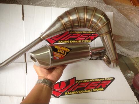 Knalpot Racing Suzuki TS125 FMF Kompetisi