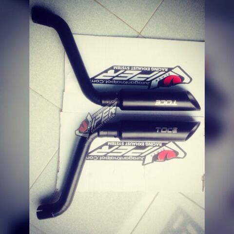 Knalpot SlipOn Ducati Monster Double Kanan-Kiri