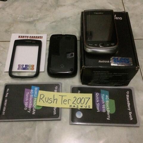 Blackberry BB 4G 9810 Jennings Torch 2 second