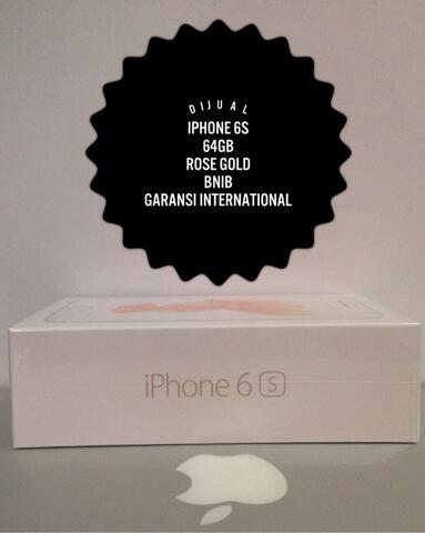 Iphone 6s Rose Gold 64gb