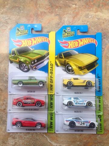 Paketan Hot Wheels 6pcs