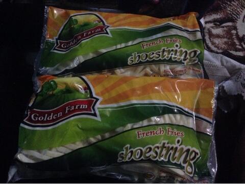 Frozen French Fries/Kentang Goreng Beku Merk Shoestring 1Kg