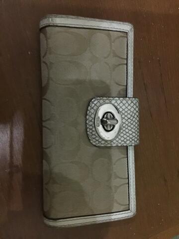 Dompet Coach Wanita Brown Ori 100% jujur !!!