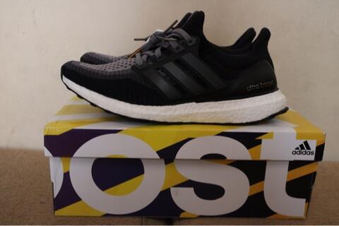 Adidas Ultra Boost "Gradient" Grey/Black/Dark Solid Grey NEW BNIB