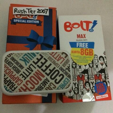 Modem BOLT 4G Max unlock semua gsm