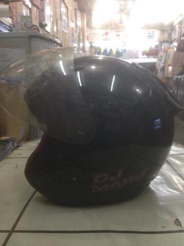 Helm KYT DjMaru Hitam size L