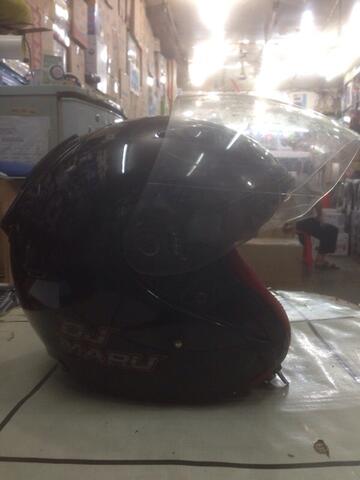 Helm KYT DjMaru Hitam size L