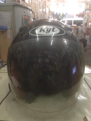 Helm KYT DjMaru Hitam size L