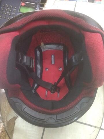 Helm KYT DjMaru Hitam size L