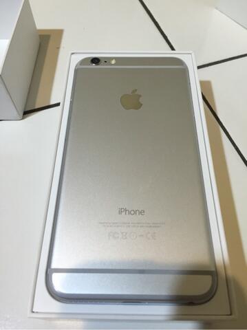iPhone 6 plus 64Gb Silver (bandung)