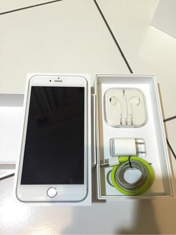 iPhone 6 plus 64Gb Silver (bandung)