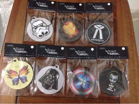 pewangi / parfum mobil gantung (car freshener) star wars edition