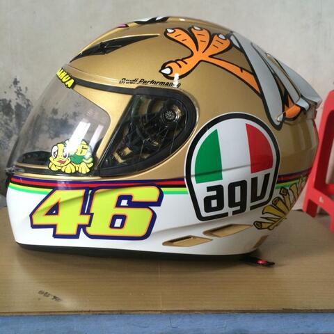Terjual Helm AGV Chicken K3 | KASKUS
