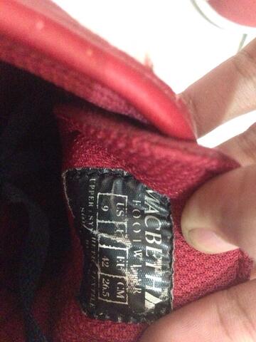 Jual ORIGINAL Macbeth Brighton Muted Red Ensign Uk.42 Second Like New SEMARANG