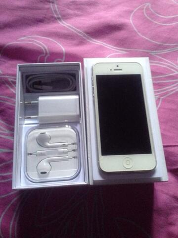iphone 5 32gb white lengkap murah gan