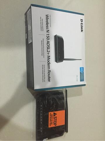 D-link router adsl wifi.