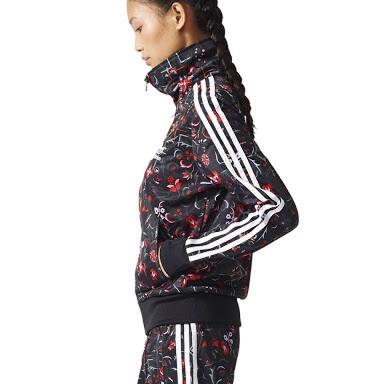 adidas originals floral firebird track jacket