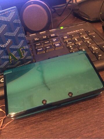 FOR SALE! Nintendo 3DS (old version) Aqua Blue 2ND