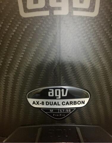 Helm AGV AX-8 Dual Carbon