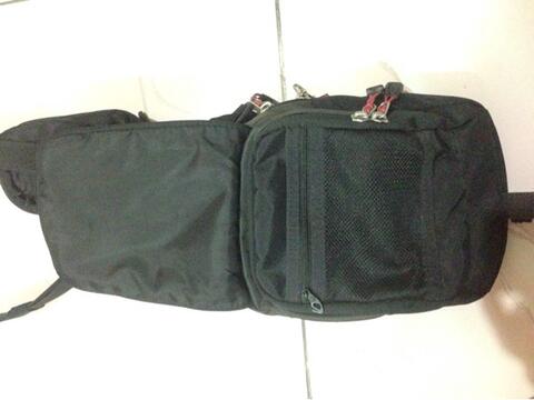 jual tas slempang eiger second mulus no cacat like new + bonus