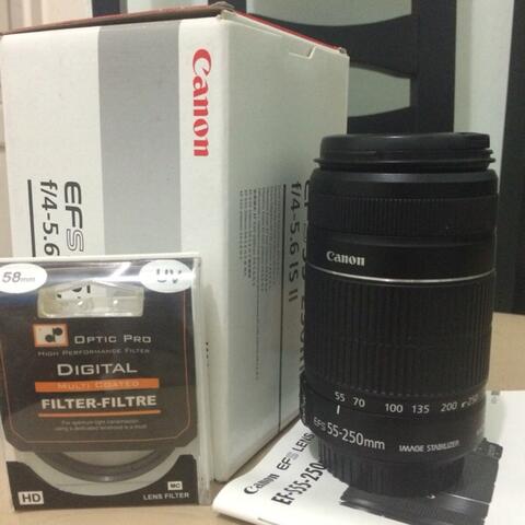 Canon Lens EFS 55-250mm IS II
