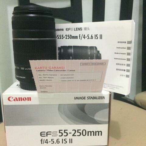 Canon Lens EFS 55-250mm IS II