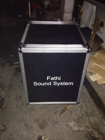 ++case245 flightcase rack aksesories mixer