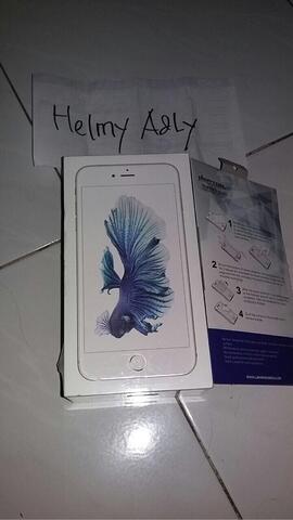 WTS IPHONE 6S Plus + 64GB silver COD surabaya-sidoarjo