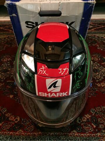 Terjual Helm Shark Speed R Tom Sykes komplit | KASKUS