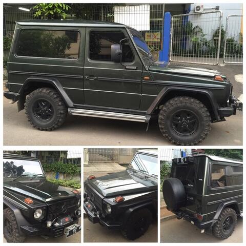 WTS Mercedes Benz G-Class GE280 SWB (short wheel based) 1985 very rare item!