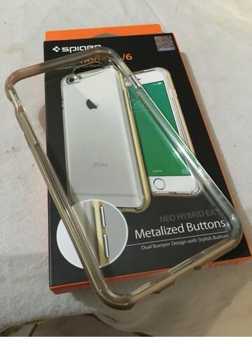 Jual Spigen Neo Hybrid EX Gold iPhone 6/6s