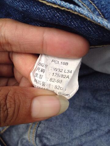 Terjual Levis 512 Reguler | KASKUS