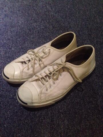 jack purcell tumbled leather