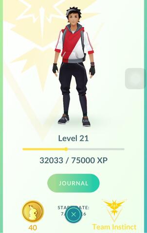 Jual pokemon go level 21 momon diatas cp1k banyak...