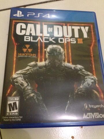 blueray ps4 Call of duty Black Ops 3..300rb aja