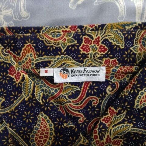 Batik keris lengan pendek kondisi super