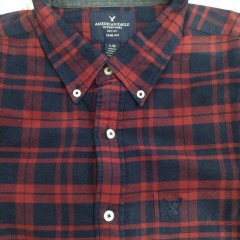 kemeja American eagle ukuran L original