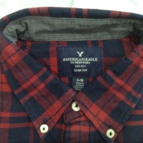 kemeja American eagle ukuran L original