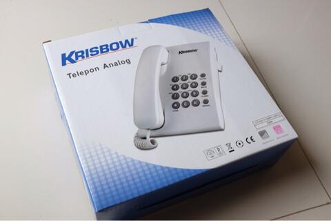 Telepon Rumah Krisbow BNIB Telepon Analog