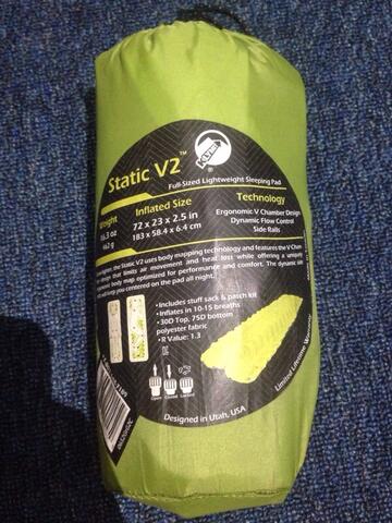 Terjual Sleeping Pad Klymit Static V2 Kaskus